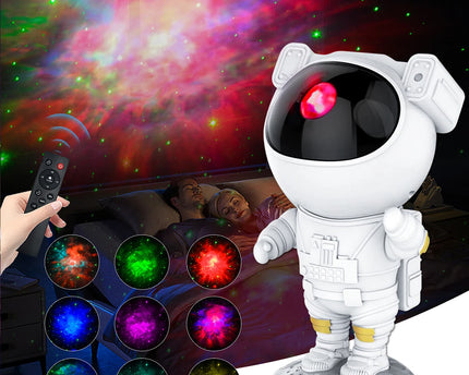 Star Projector Galaxy Night Light Astronaut Starry Nebula Ceiling LED Lamp Gift for Kids Adults for Bedroom Birthdays Christmas
