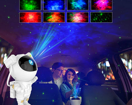 Star Projector Galaxy Night Light Astronaut Starry Nebula Ceiling LED Lamp Gift for Kids Adults for Bedroom Birthdays Christmas