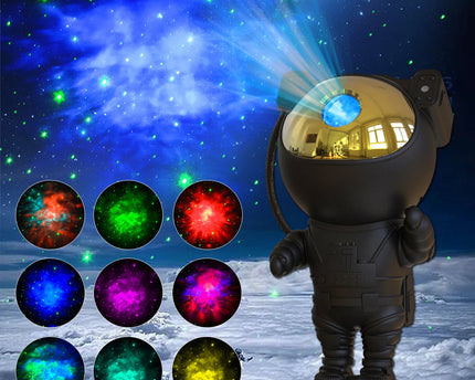 Star Projector Galaxy Night Light Astronaut Starry Nebula Ceiling LED Lamp Gift for Kids Adults for Bedroom Birthdays Christmas