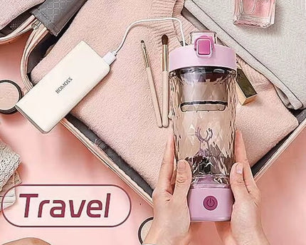 650Ml Electric Protein Powder Mixing Cup Automatic Shaker Bottle Mixer Shake Bottle Milk Coffee Blender Kettle Fro Gym Outdoor