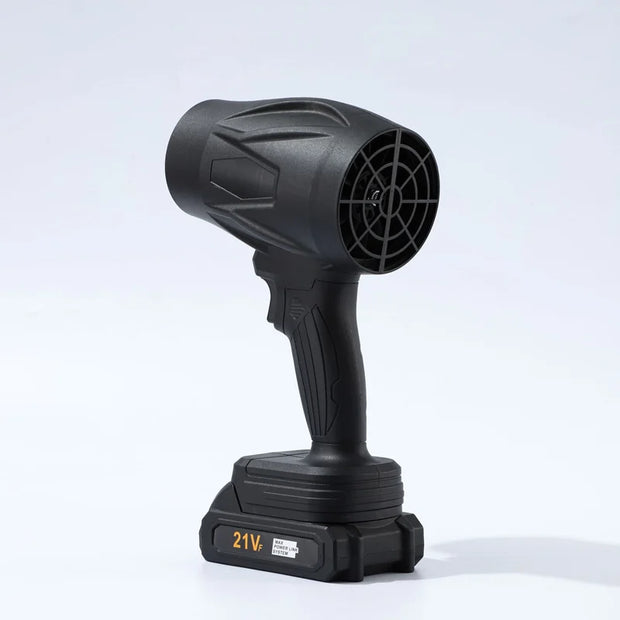 1000W High Power Turbo Fan 500G Thrust Violent Fan Stepless Speed Turbofan Leaf Blower Handheld Leaf Blower Snow Removal Tool