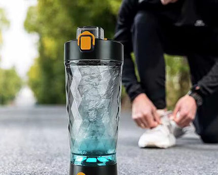 650Ml Electric Protein Powder Mixing Cup Automatic Shaker Bottle Mixer Shake Bottle Milk Coffee Blender Kettle Fro Gym Outdoor
